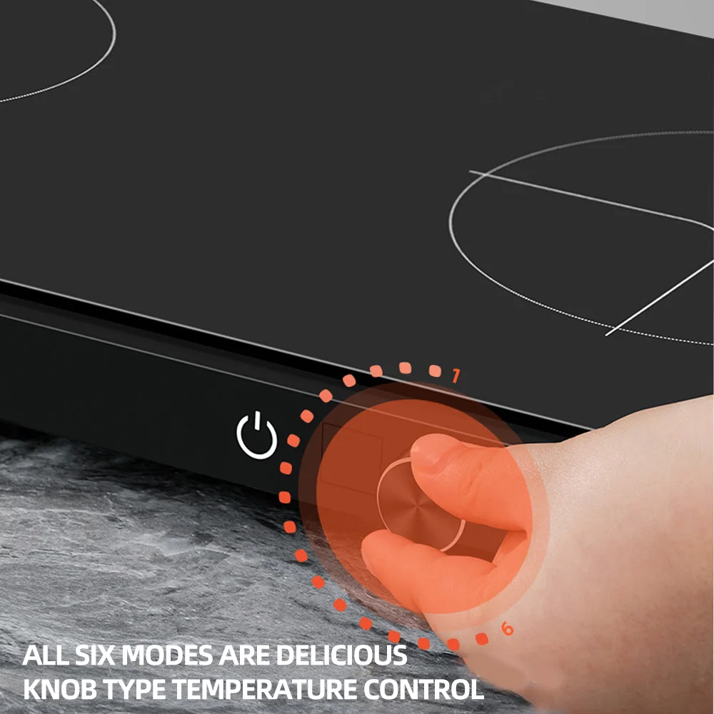 ครัวเรือนย่างเตาแม่เหล็กไฟฟ้าใช้คู่มัลติฟังก์ชั่เตาแม่เหล็กไฟฟ้า Hornillo Electrico Induction เครื่องทําความร้อน