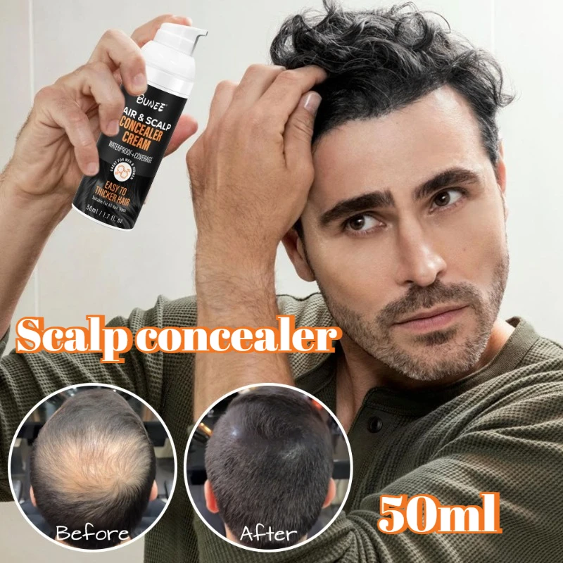 

Scalp Concealer Condiment Effective for Sparse Hair Covering White Hair Modifying Soft Hair 50ml