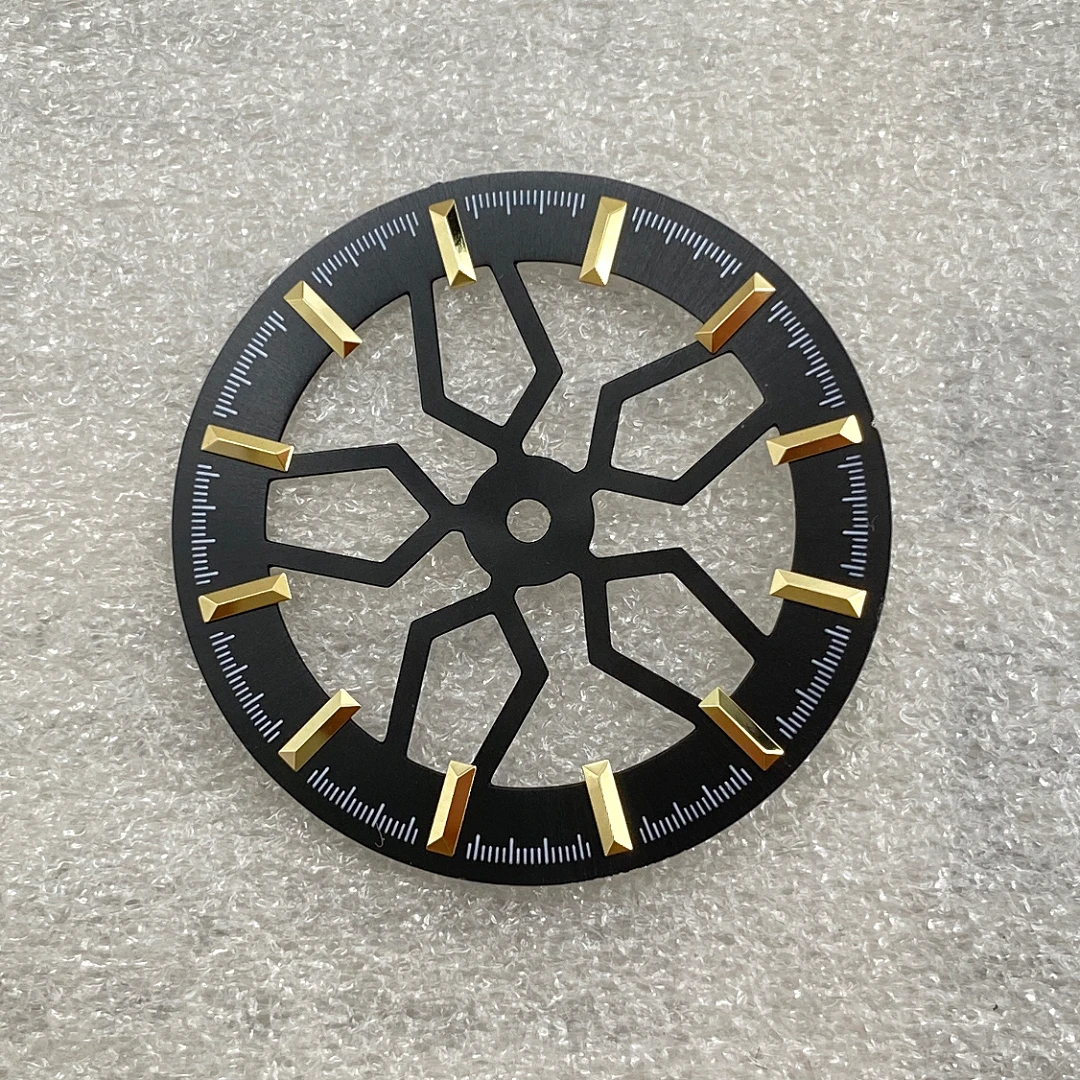 31.8 مللي متر عجلة مجوفة العظام الطلب دون مضيئة حرفيا مناسبة ل NH70 حركة تعديل ساعة اكسسوارات لتقوم بها بنفسك إصلاح #5