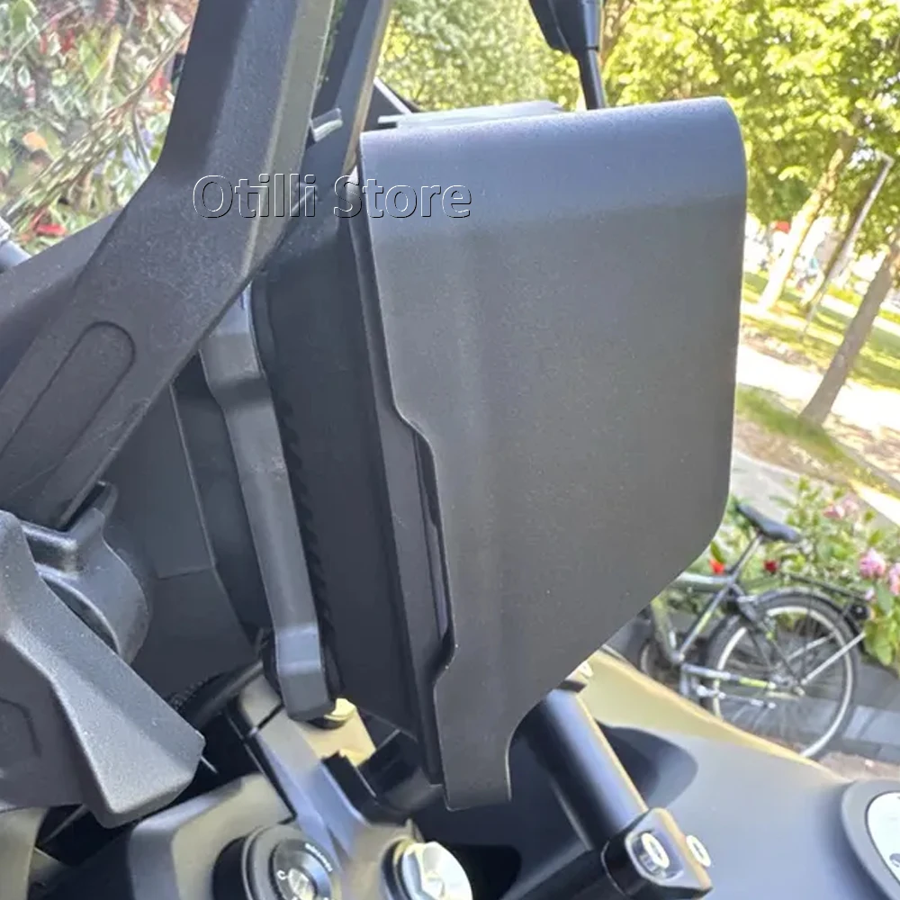 Black Sun Visor Instrument Hat For CFMOTO 800MT 800 MT ﻿800mt CF800MT Explore Motorcycle Cover Protection 2023 2024 2025