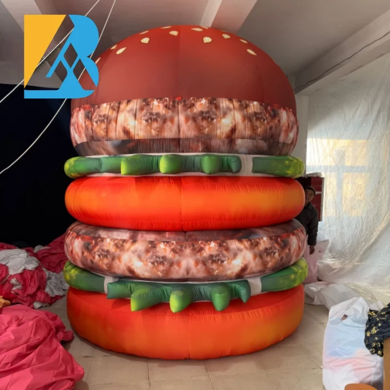 

Индивидуальные товары для вечеринок со скидкой, большой дизайн гамбургера для VIP-украшения сцены, игрушки