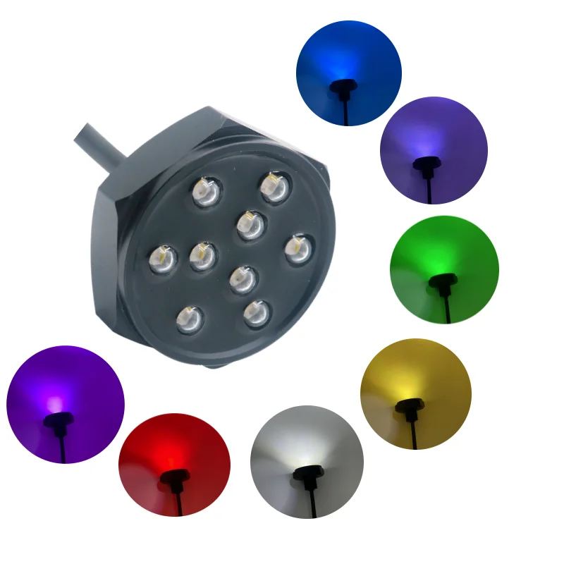 LED Underwater Boat Drain Plug Light Freshwater 36W 10-30V Landscape Pond Swimming Pools Light  Yacht Lamp Ship Accessories