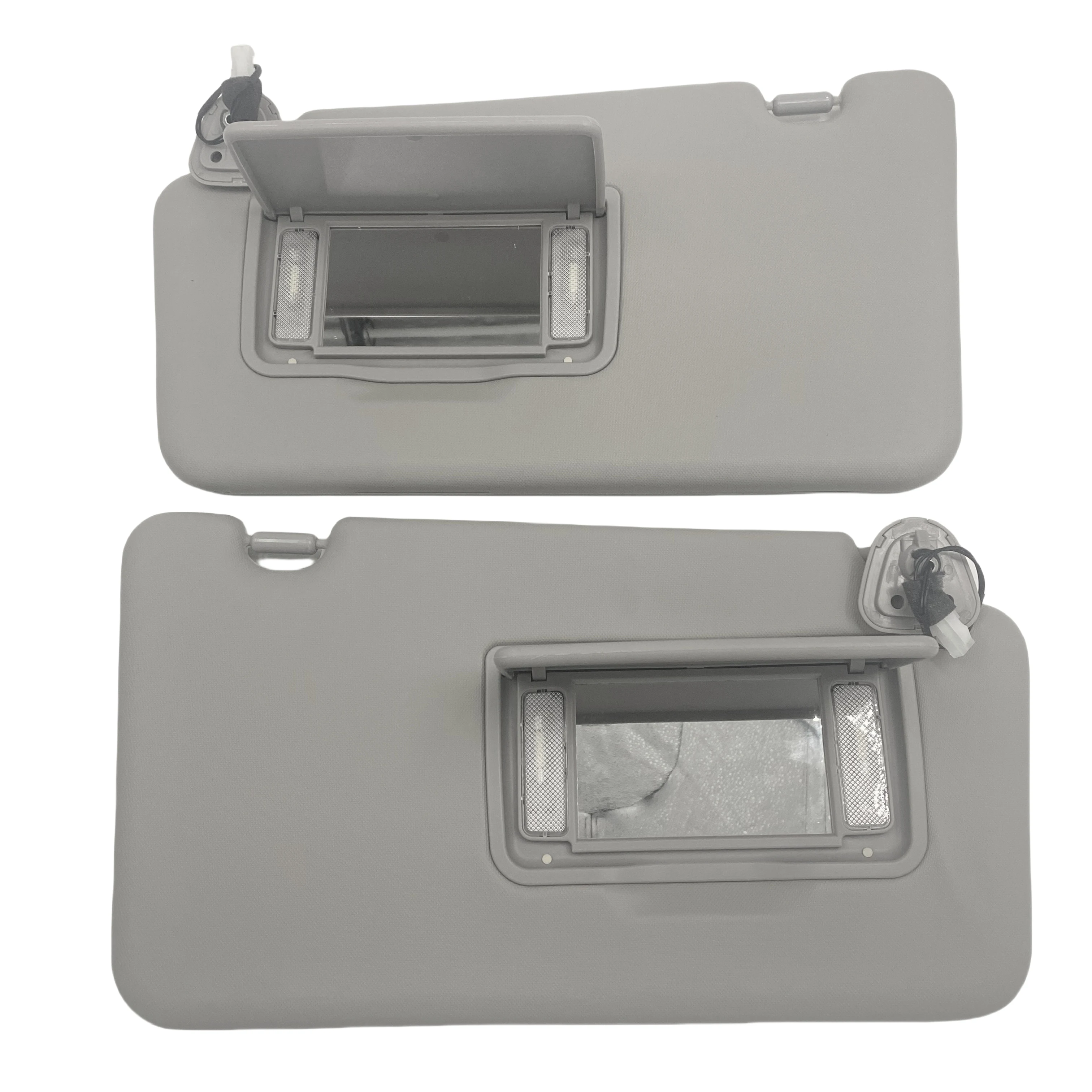 Car Sun Visor wth Makeup Mirror For Renault Koleos 2008 2009 2010 2011 2012 2013 2014 2015 2016 Front Sunshade Panel Accessories