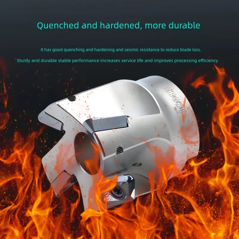 Fresa indicizzabile in metallo duro PAXCM5050HR-A /B 5063HR-A/B per sgrossatura rame-alluminio ad alta velocità per XEKT19M508FR-MA