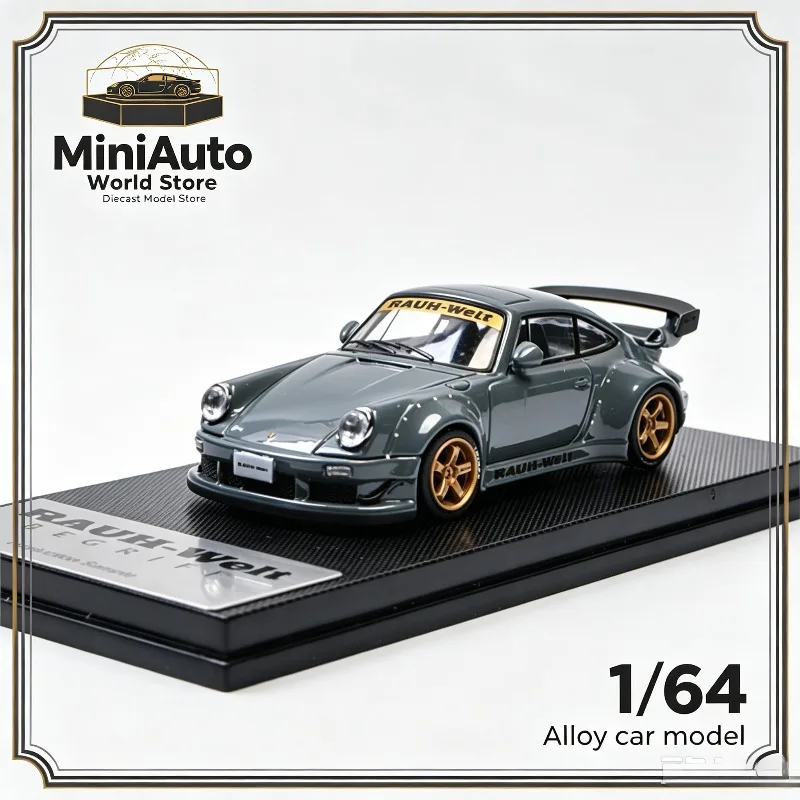 MC BSC1:64 Alloy 911 930 993 RWB Realistic Car Model Figurine, Collectible, Adult Decorative Item, Boy's Gift