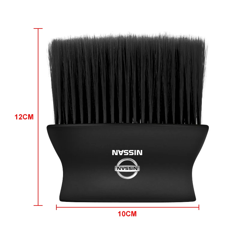 Car Dedusting Brush Air Outlet Cleaning Brush Car Accessories For Nissan Qashqai X J10 J11 Trail Tiida Juke Teana Pulsar Altima