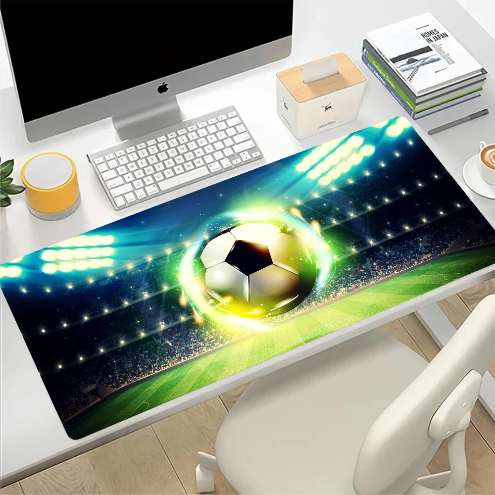 Soccer Football Large Mouse Pad Gaming Mousepad PC Gamer Computer Office Mouse Mat XXL Keyboard Mat Desk Pad Laptop Mausepad