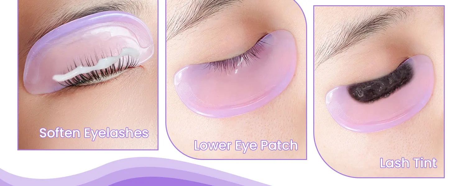 Libeauty Neue Jellyfish Sticky Lash Softening Pads Silikon Wimpern-Lifting-Pads Wimpernstäbchen Schutz Wimpern-Lifting-Zubehör Werkzeug – Detail 7