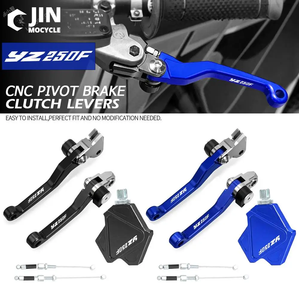 

For YAMAHA YZ250F 2001 2002 2003 2004 2005 2006 Accessories CNC Stunt Clutch Lever Easy Pull Cable System Brake Clutch Levers