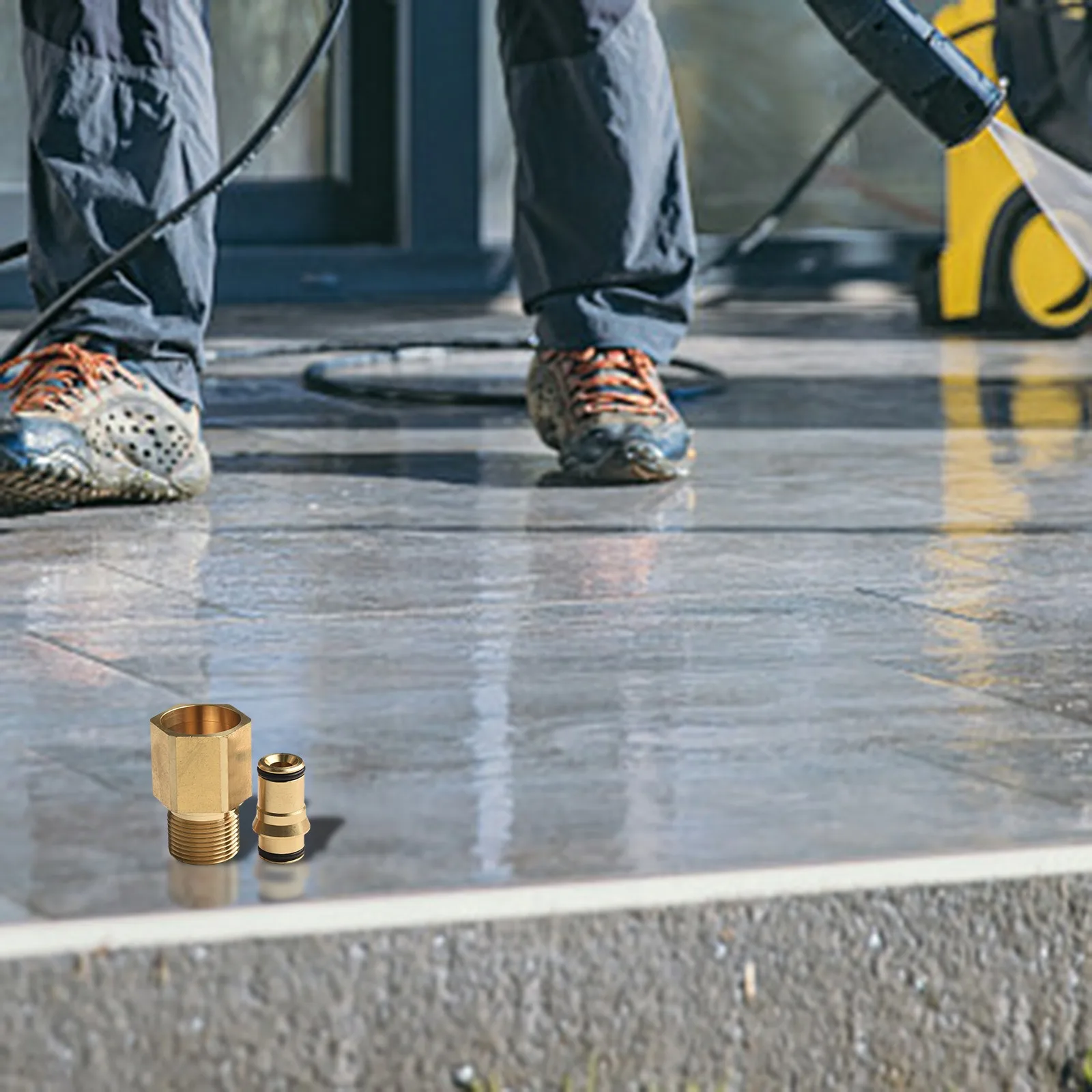 

For High Pressure Cleaning Pressure Washer Coupler Pressure Washer Quick Connect Fitting Compatible With Cleaning Machines