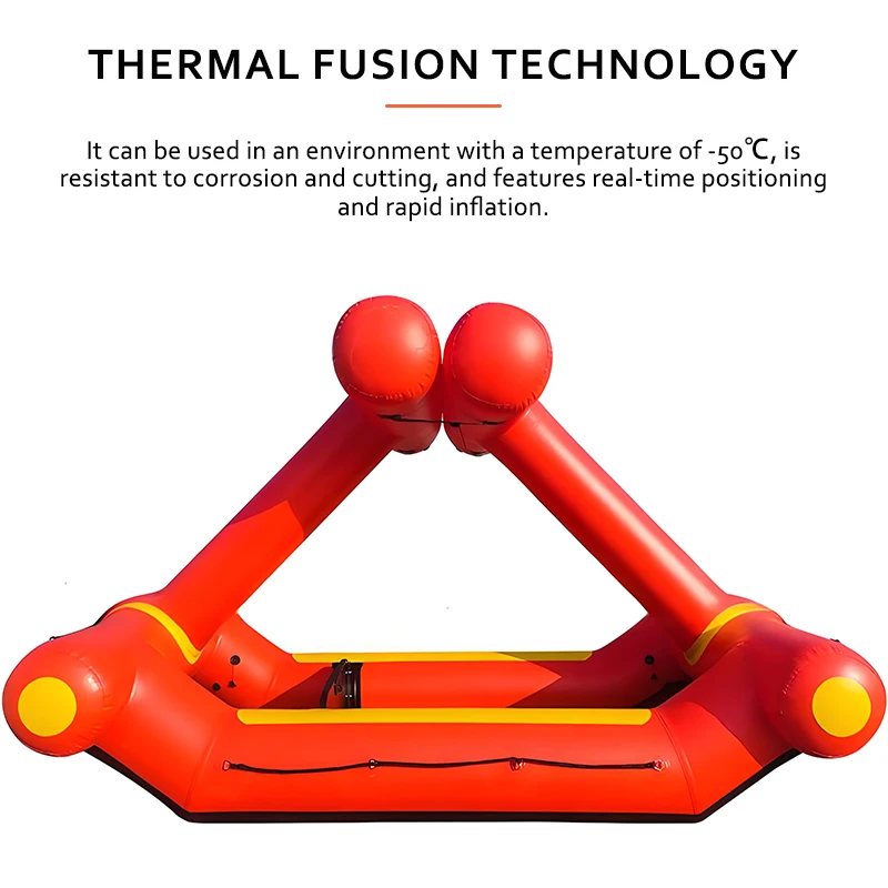 Professional water rescue equipment, timely delivery, fashionable and beautiful, automatic adjustment, rapid flow lifeboat view 3