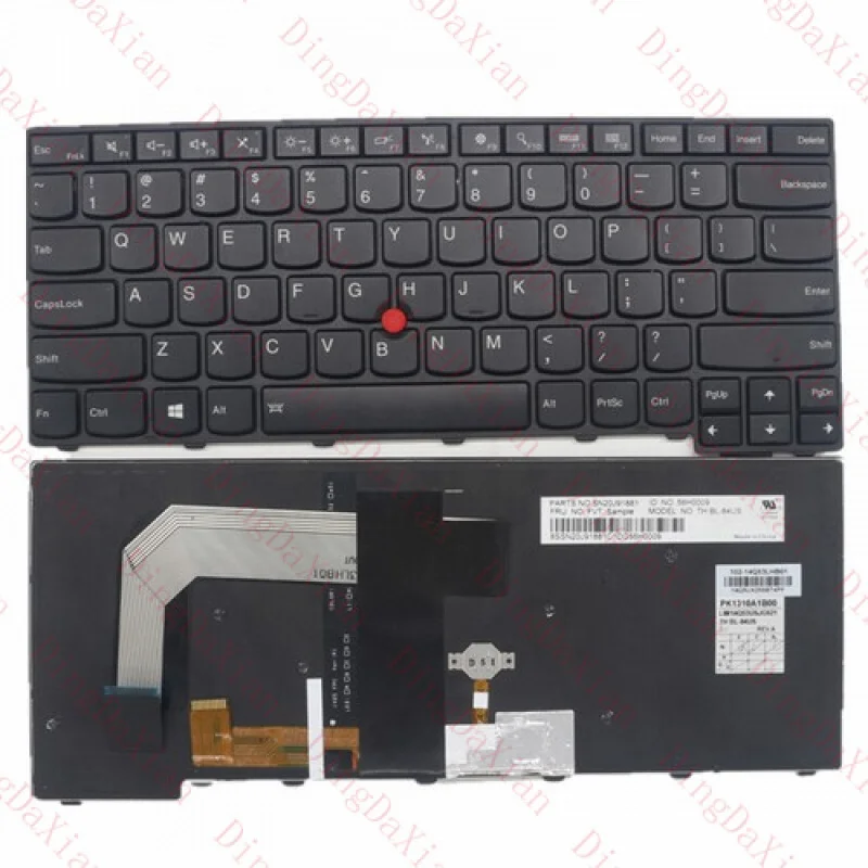 

LL для Lenovo Thinkpad T460P T470P Клавиатура с подсветкой SN20J91881