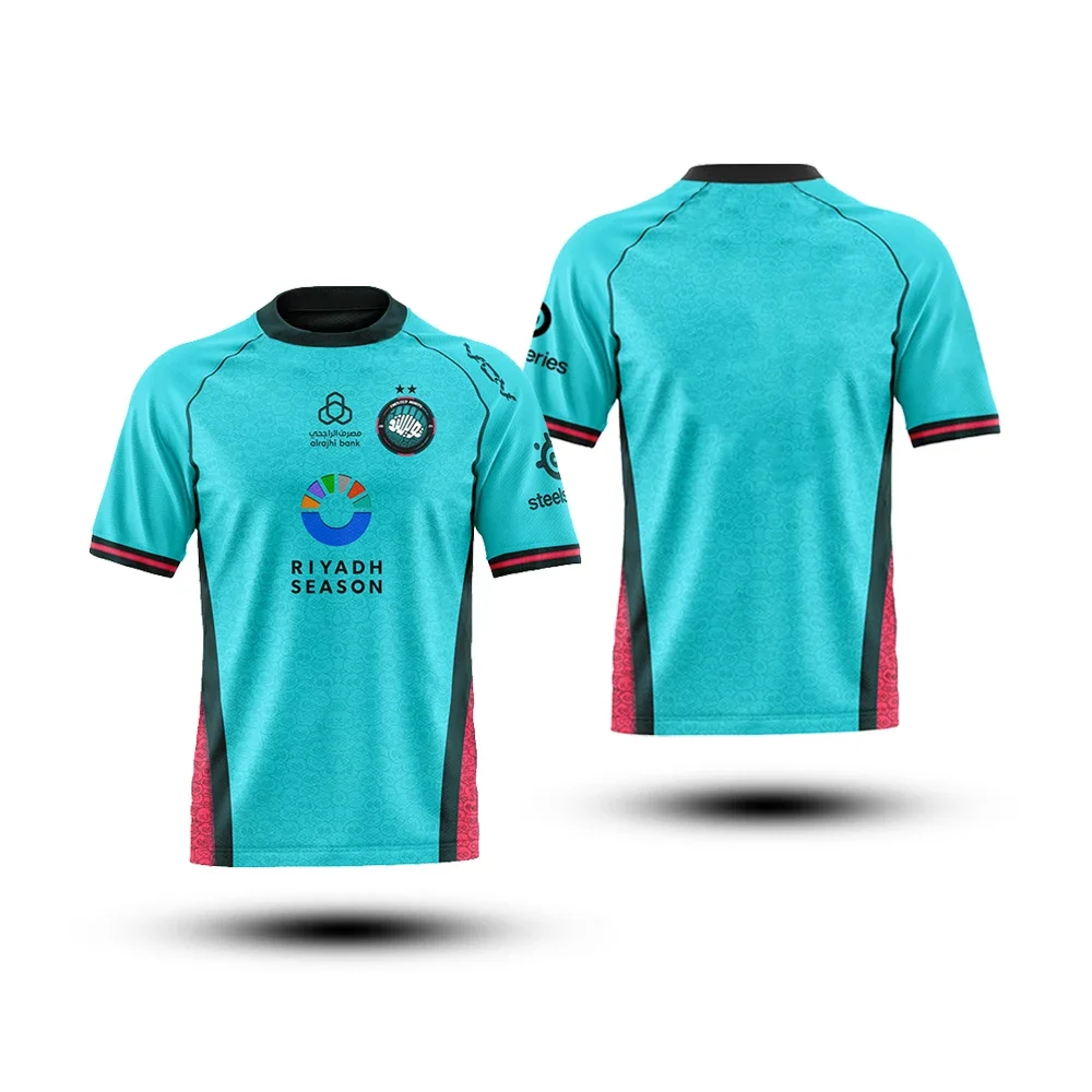 قمصان PubG Esports Club Twisted Minds 2025، زي موحد، قمصان تدريب الدوري الاحترافي PubG، هدايا سريعة الجفاف، قمصان للمشجعين