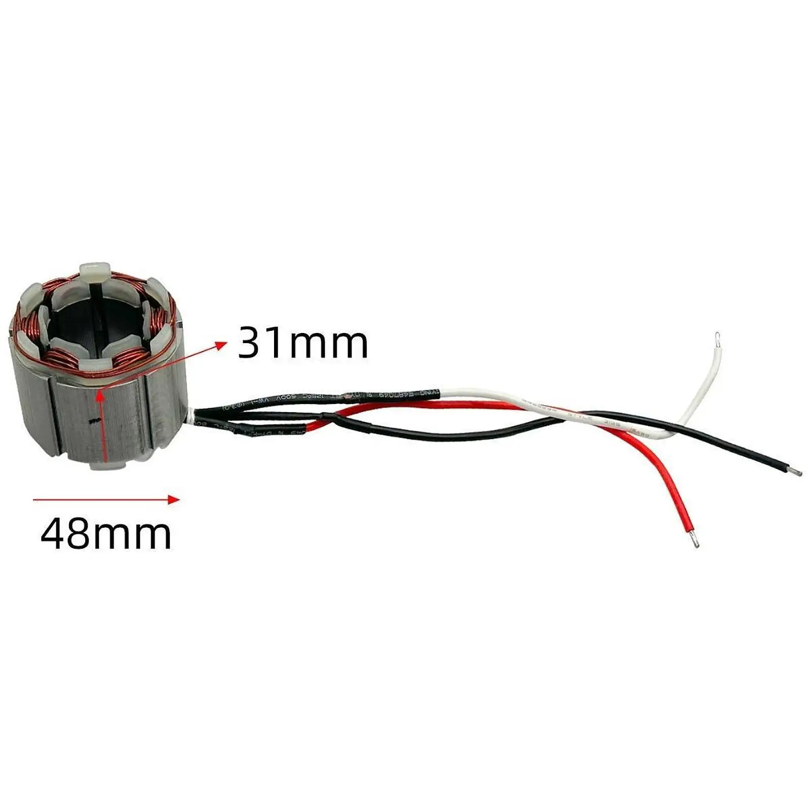 Grinder Rotor Stator Replacement Metal Brushless Coil Power Tool Part for 4830 Electric Grinder