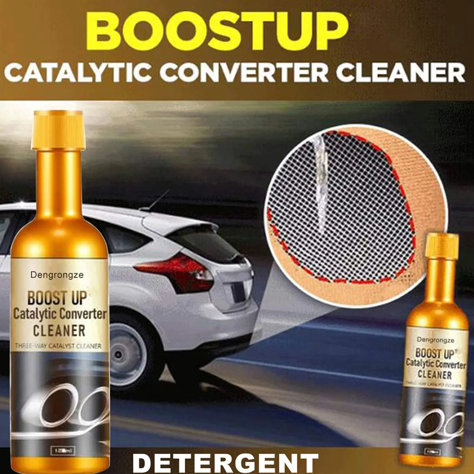 120ml Fuel System Engine Booster Cleaner Multipurpose Engine Cleaner for Cleanin Injection System