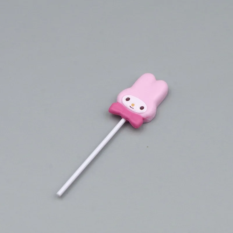 7.5cm Kawaii My Melody Kuromi Balloon Doll Anime Sanrio Action Figure DIY Dessert Cake Decoration Cute Toys Gifts for Children