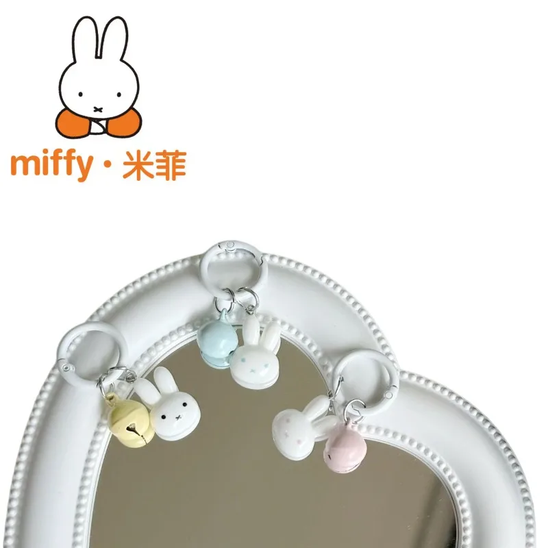 

Miffy Small Pendant Star Keychain Cute Cartoon Bag Pendant Soft Cute Girl Heart Cream Five-pointed Star Accessories Girl Gift