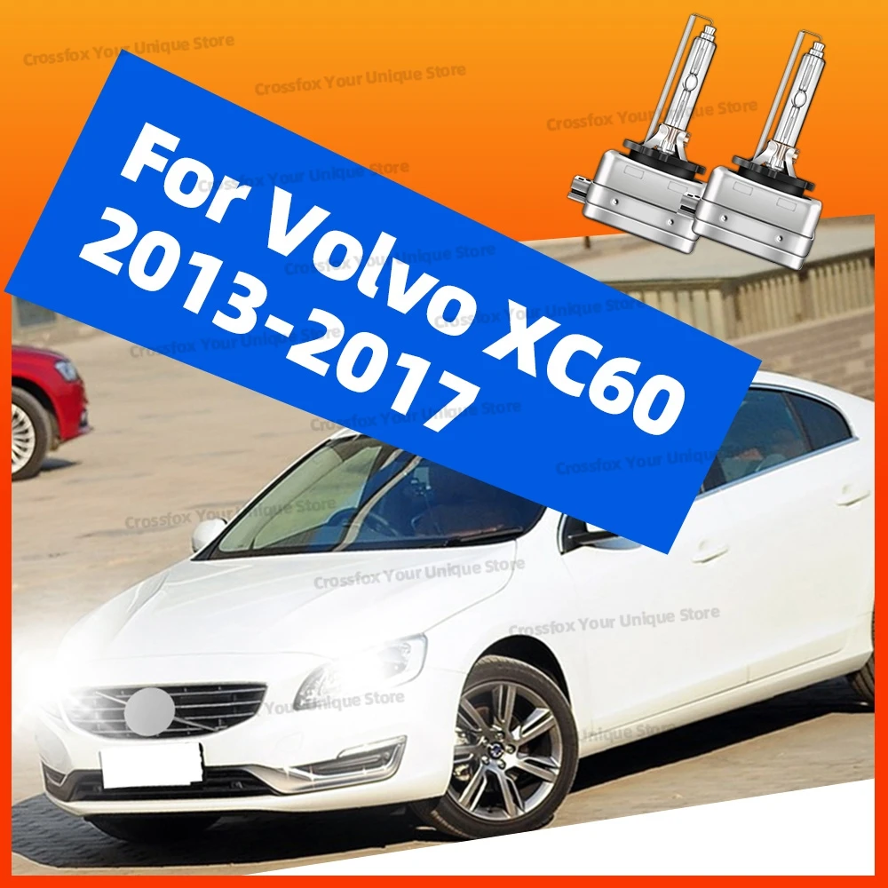 

2 шт. HID ксеноновые D3S для Volvo XC60 2013-2017 V40 2012-2023 C30 2011-2014 лампы для фар 35W 6000K 8000K 10000K автомобильные фары
