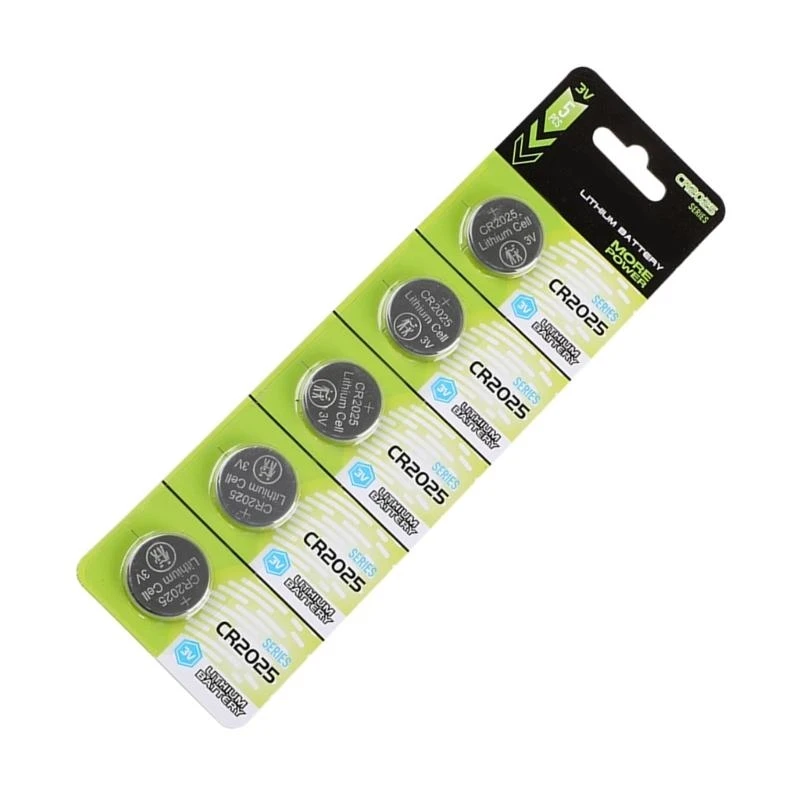 Pacote W91A 10/5 CR2025 BOTURAS BOTÃO LITO 3V CR2025 BATERIAS PARA RESPONSELHOS DISPOSITIVOS ENTRADA CHAVENS