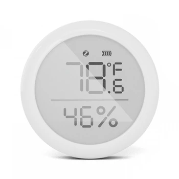 Tuya Zigbee Temperatur- und Feuchtigkeitssensor mit LCD-Display, Innenhygrometer, Thermometer, Smart Life Control