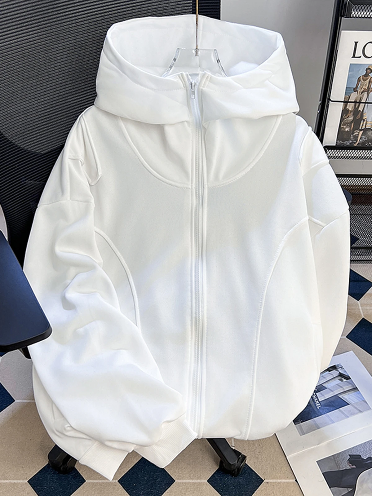 Mens With Hat Hoodi…