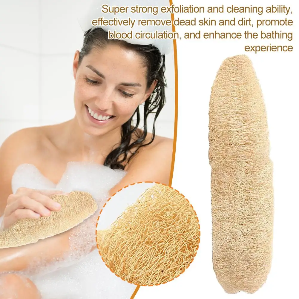 Éponge exfoliante pour le corps, luffa de bain, avec corde, épurateur pour soins de la peau, douche Spa, brosse de bain, nettoyage de la cuisine