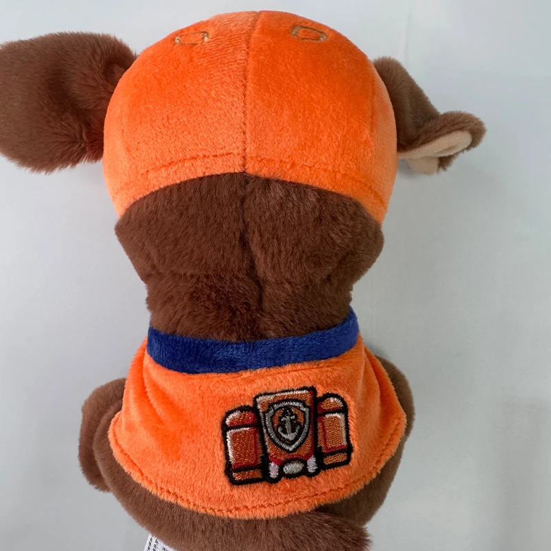 PAW Patrol Zuma in Signature Water Rescue Uniform Plush Toy, Brown Dog Stuffed Animal Fans Collect Gifts, 6