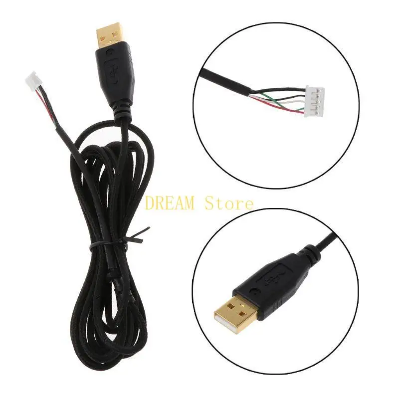 Original New Mouse Cable USB Mice Wire Deathadder 2013 6400dpi best sale