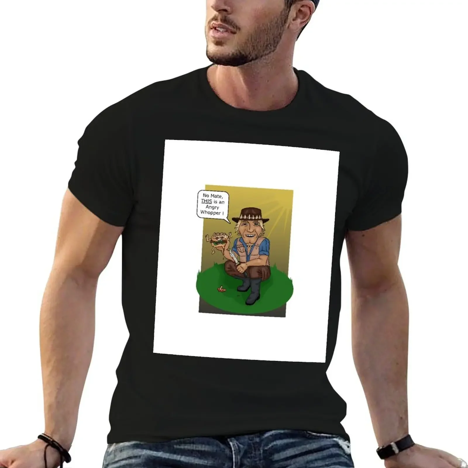 

thats not an Angry Whopper... T-Shirt tshirts personalised Short sleeve tee summer shirt Men's t-shirt