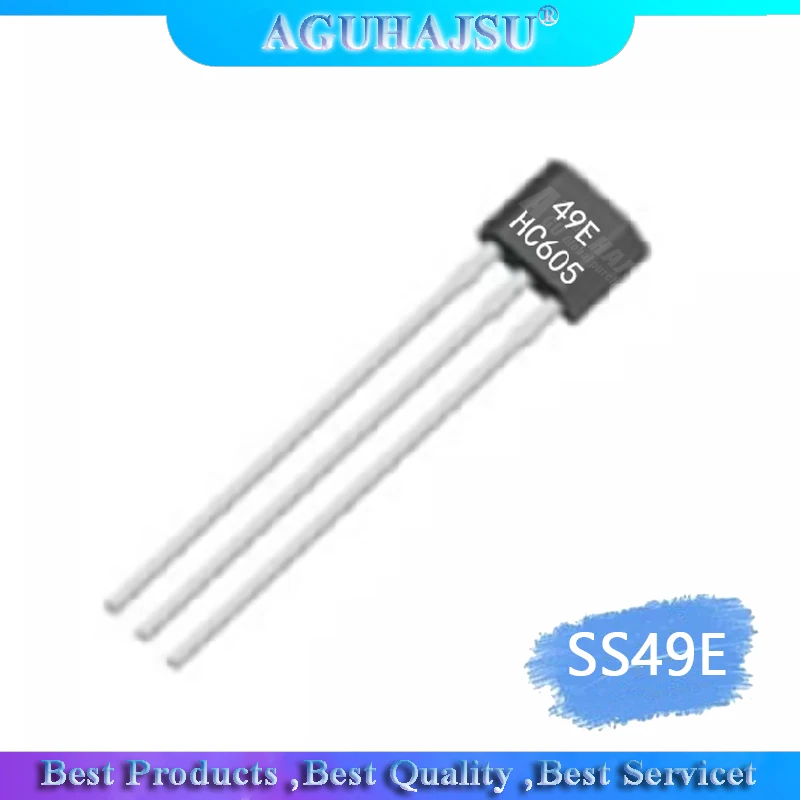 10pcs 49E Hall element OH49E SS49E Hall sensor Hall Effect Sensor new