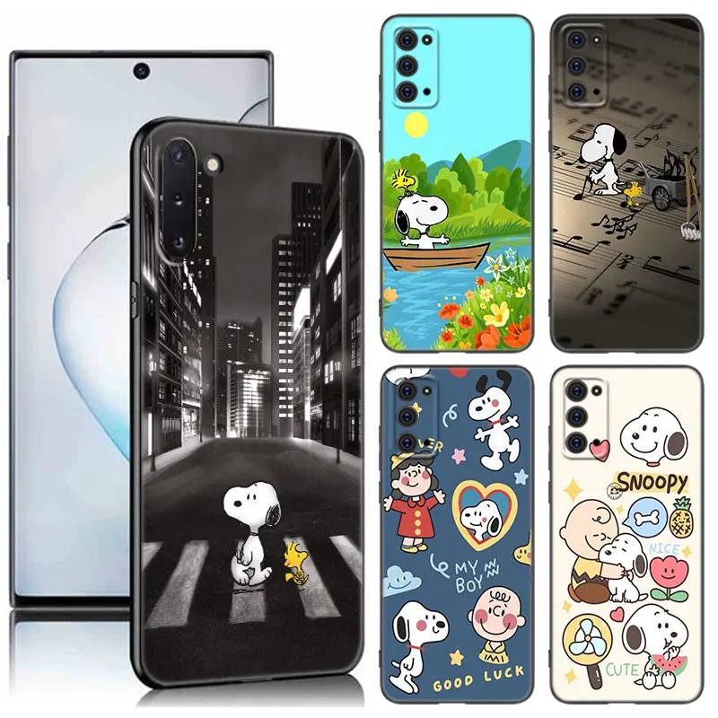 Cartoon Kawaii Snoopy Case For Samsung M30 M31 S Note 10 Lite 20 M04 M13 M32 M14 M23 M33 M34 M42 M52 M53 M54 M11 M12 M21 M22 M51