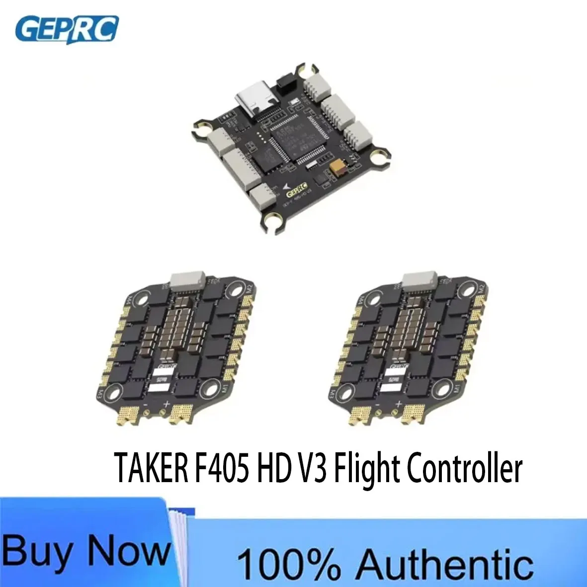 GEPRC TAKER F405 HD V3 Flight Controller 65A 60A 4IN1 ESC 42688-P Gyro Data Analyze Record Flight Barometer Racing FPV Drone