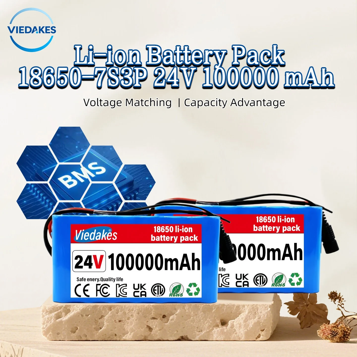 

100% New 7S3P 18650 24V 100000mAh Rechargeable Batteries 24V Lithium Battery Wheelchair Battery 7s3p Battery Pack for