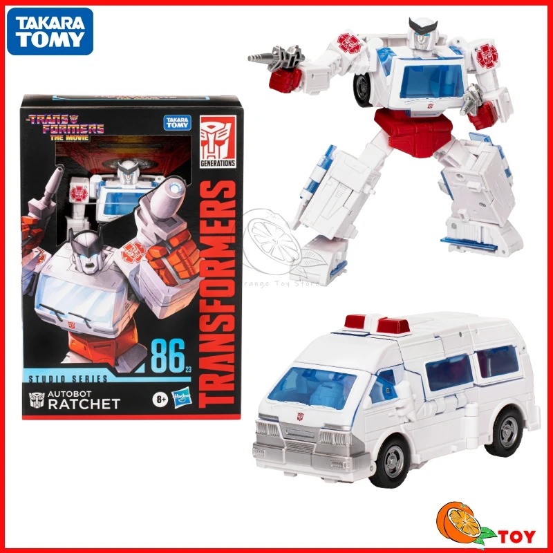 

In stock Takara Tomy Transformers toys Studio Series SS-86 23 Ratchet Model Robot Collection Action Figures Toys Gifts Hobby