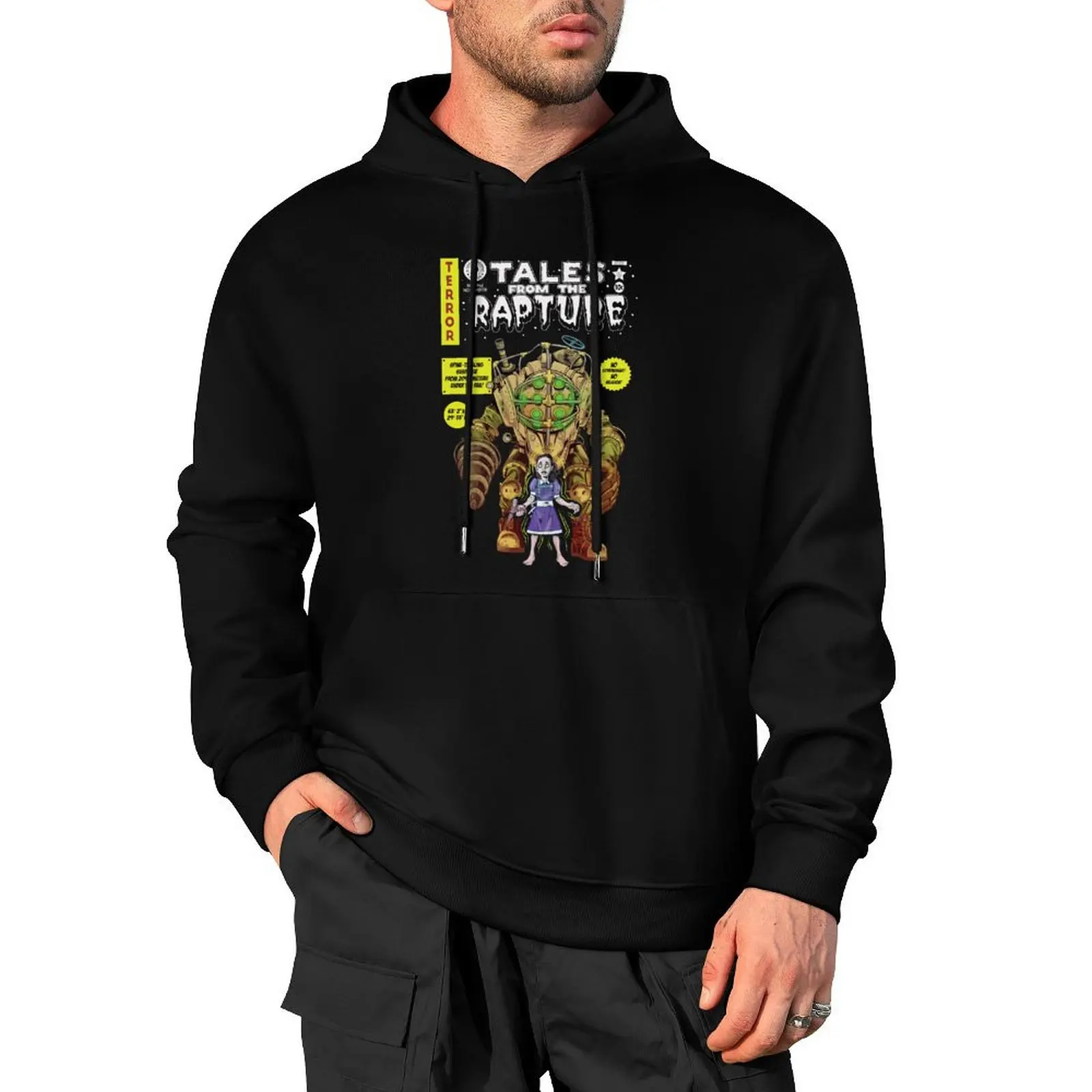 Tales From The Rapture Vintage Comic Parody Pullover Hoodie aesthetic clothing autumn clothes male clothes pullover hoodies