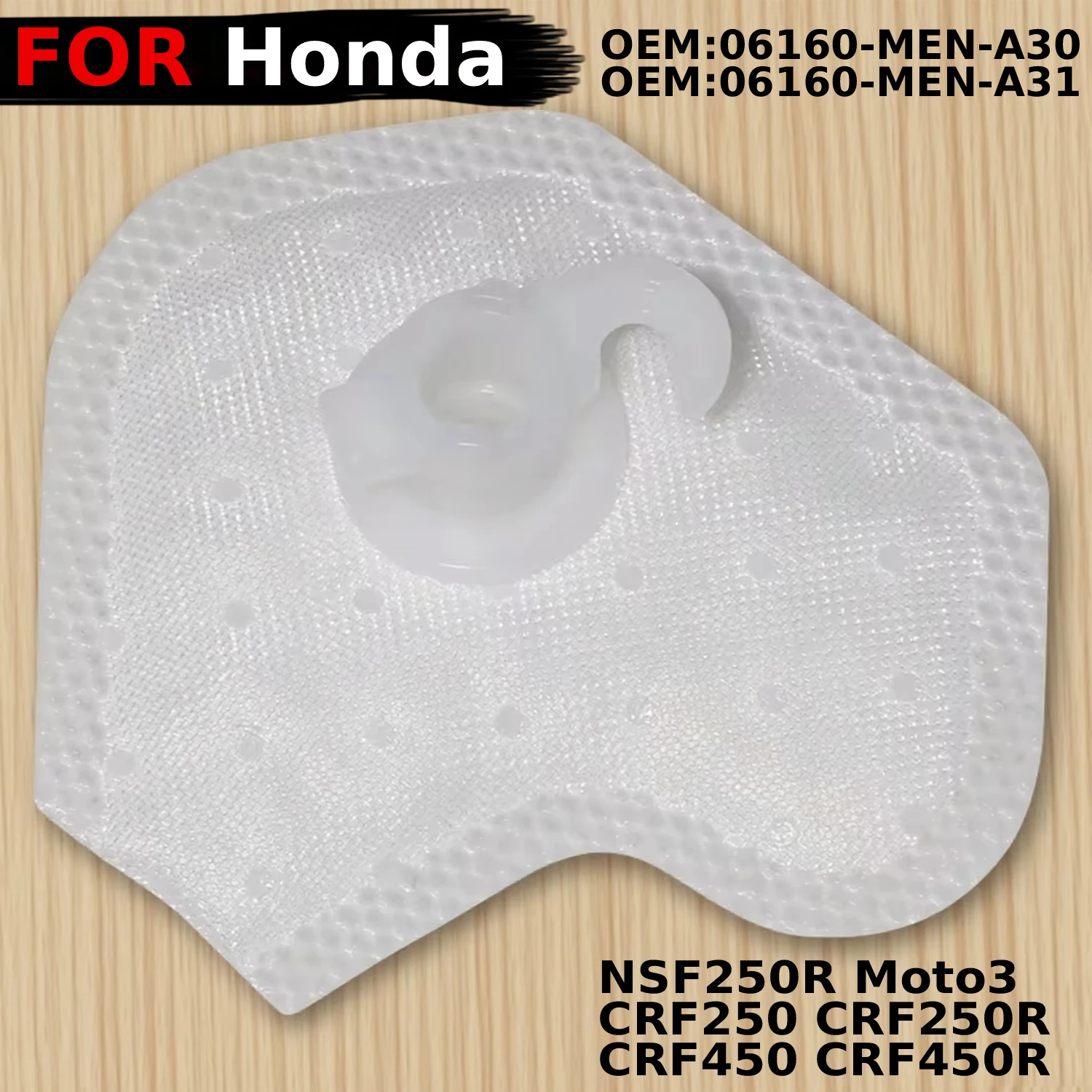 

Motorcycle Fuel Pump Filter For Honda NSF250R Moto3 CRF250 CRF250R CRF450 CRF450R 06160-MEN-A30 06160-MEN-A31 2009-2010