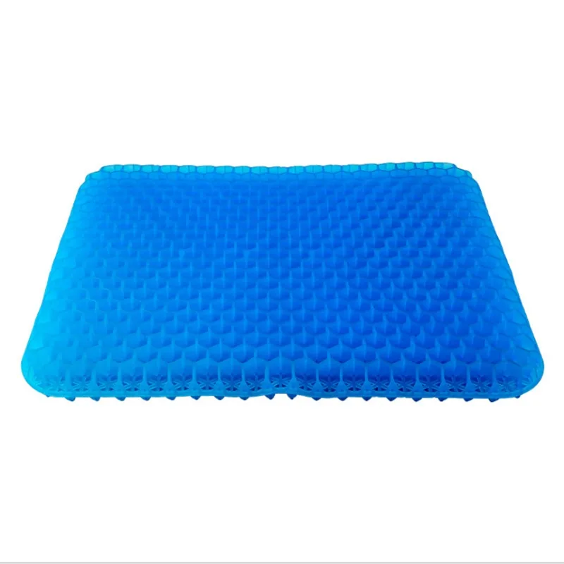 Breathable Summer Honeycomb Gel Cushion, Relieve Tailbone & Back Pressure Pain for Home, Office, Car and Wheelchair