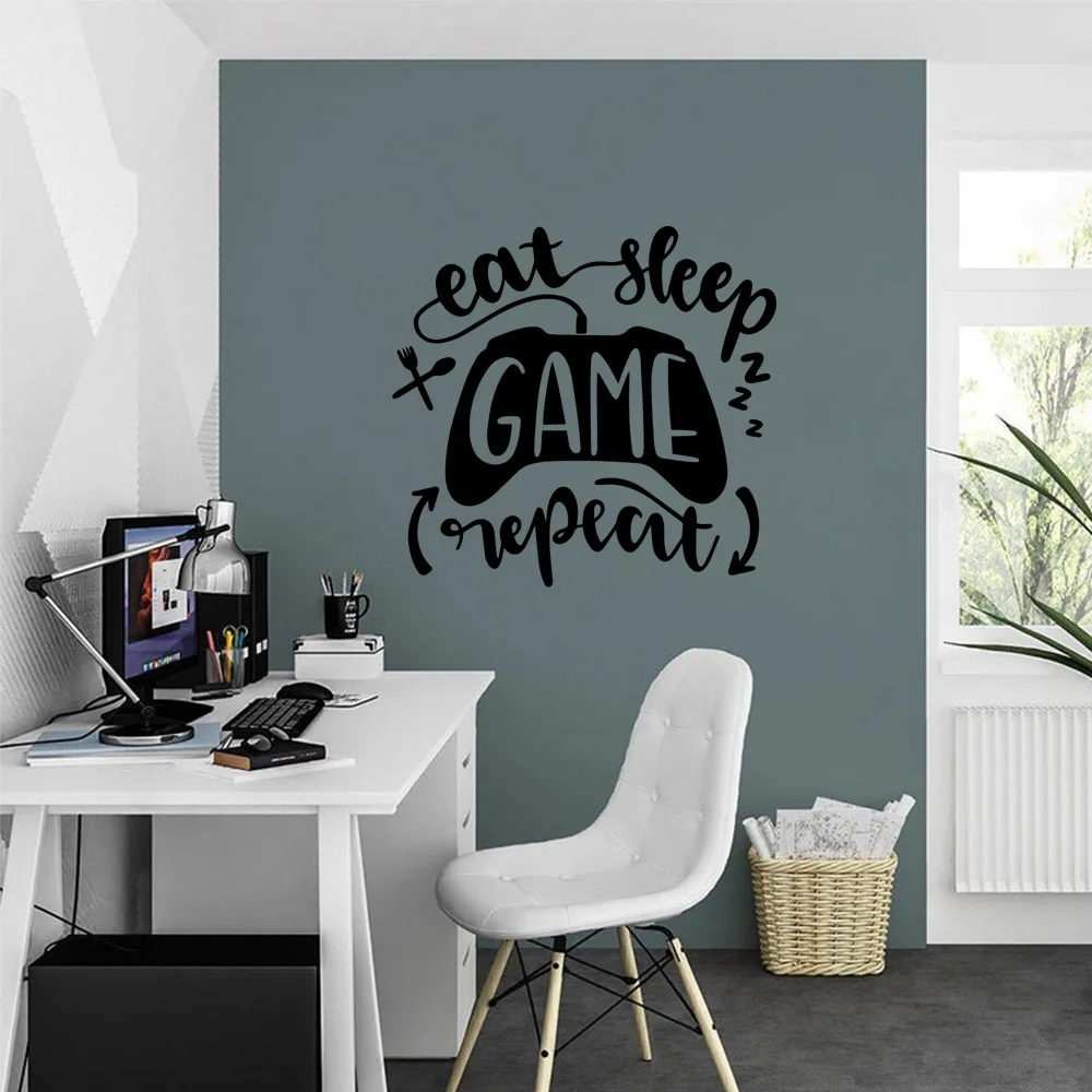 Game Wall Stickers Modern Fashion Wall Sticker For Living Room Kids Room Decal Creative Stickers