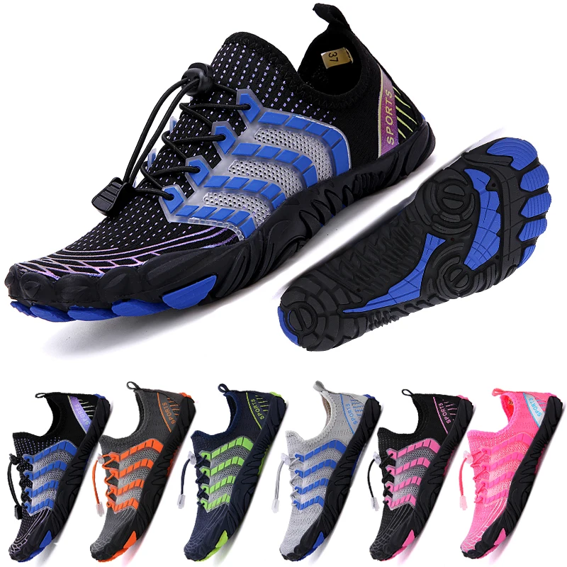 

Men's and women's wading aqua shoes Quick drying water shoes beach sports swimming sandals Barefoot diving surf sneakers