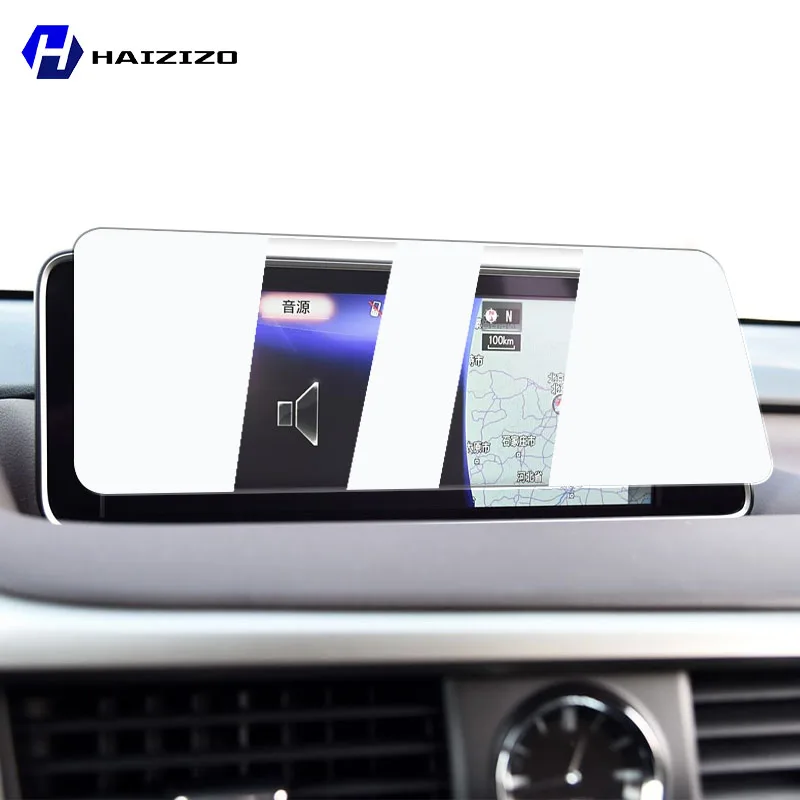 

For Lexus RX300 350 450 2016-2018 Car GPS navigation LCD screen tempered glass protective film anti fingerprint accessories