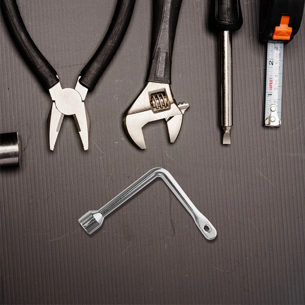 

3pcs Triangle Spanner Key Multi-Functional Metal Wrench For Elevator Water Meter Box Valve Zinc Alloy Socket Tool Durable