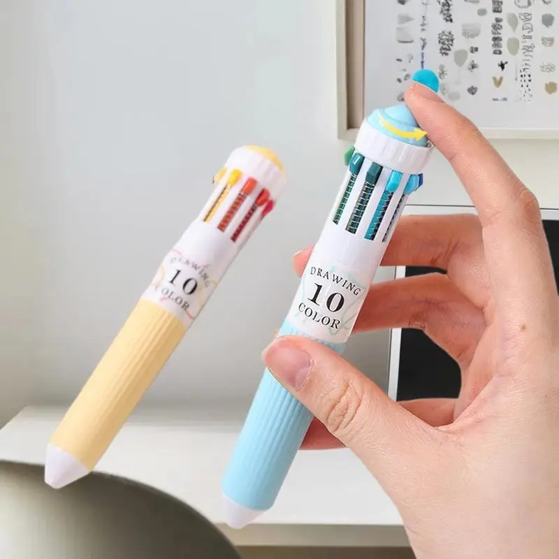 قلم حبر جاف 28 لونًا 0.8 مم قلم كتابة متعدد الألوان للرسم واللوازم المدرسية والقرطاسية #4