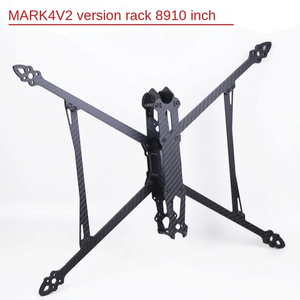 H-Type Drone Frame Kit 8/9/10inch Gray Racing Drone Frame Carbon Fiber 367/387/427mm Wheelbase for MARK V2 8/9/10 inch