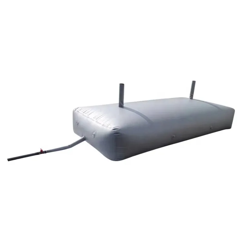 

Hot Sales Rectangular Portable Grey Tarpaulin 10500L Water Storage Tank On Middle East Animal Drinking Water In The Desert