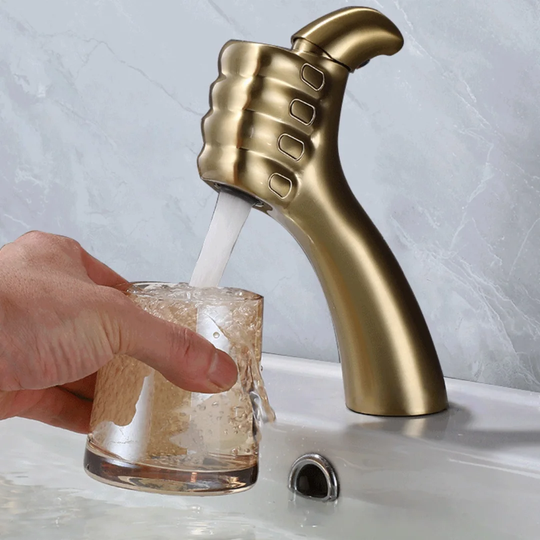 Brushed Gold Bathro…