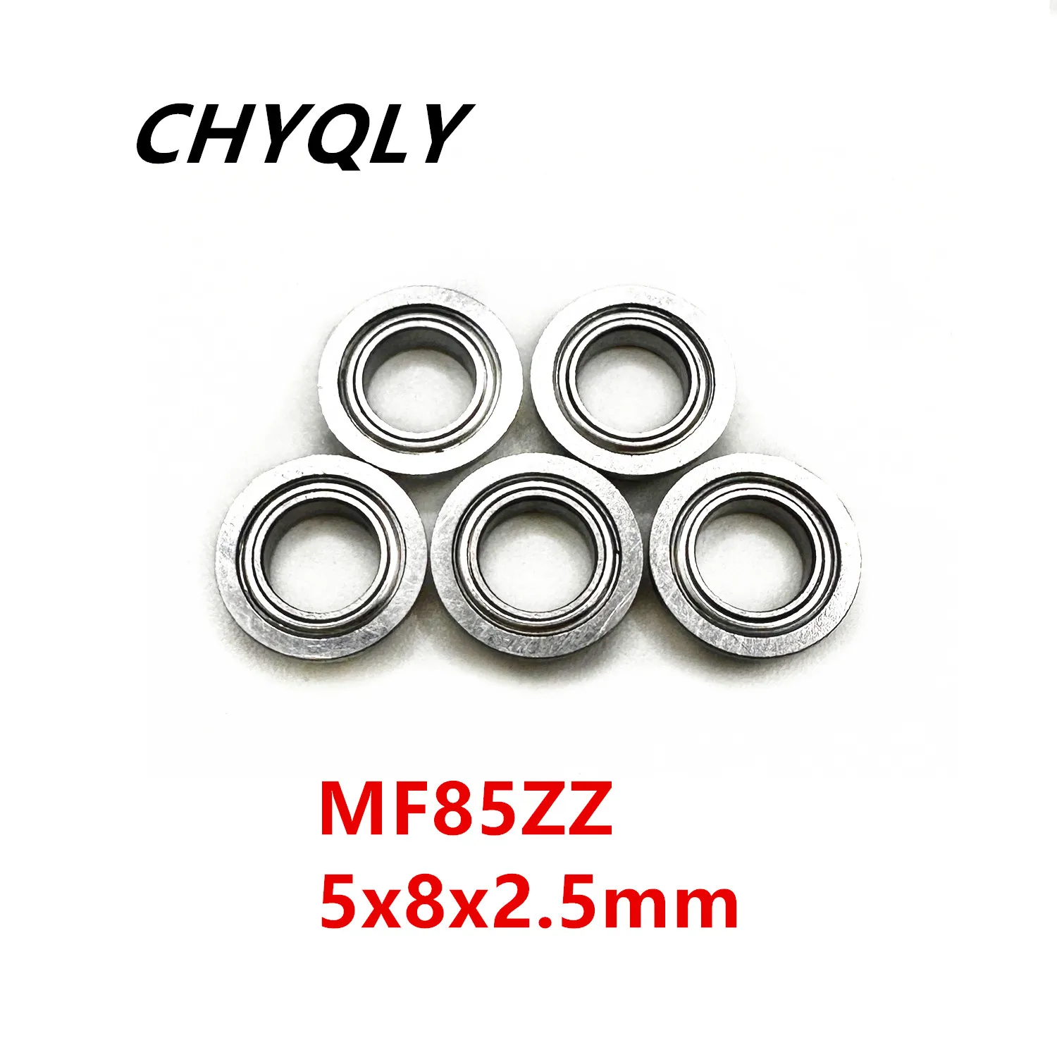 MF85ZZ F675ZZ 5x8x2.5mm Flange Bearings Miniature Deep Groove Ball Bearing