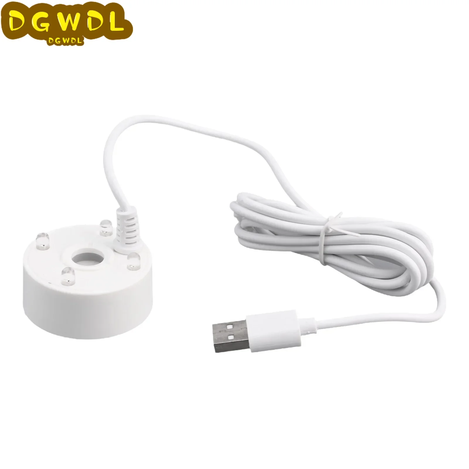 5V USB Mist Maker Fogger With LED Fog Maker Machine LED Colorful Lights Home Decoration Water Cycle Fogger Landscape Spray