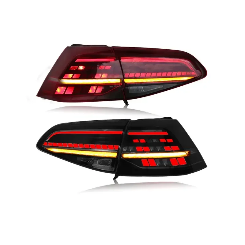 SJC Car Accessories Full LED Taillights for  VW Golf 7 led tail light Golf 7 Tail Light LED Rear Lamp Stop Lamp Reversecustom