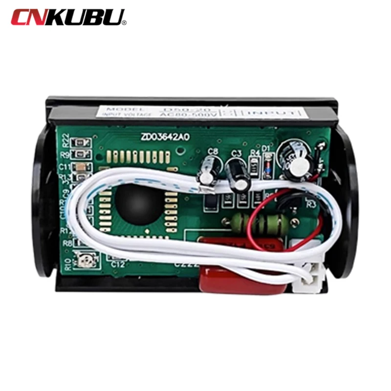 Voltímetro de CA de D50-20, 220V380V, cabezal de pantalla Digital para regulador de voltaje, reemplazo 91L18, medidor de puntero LCD