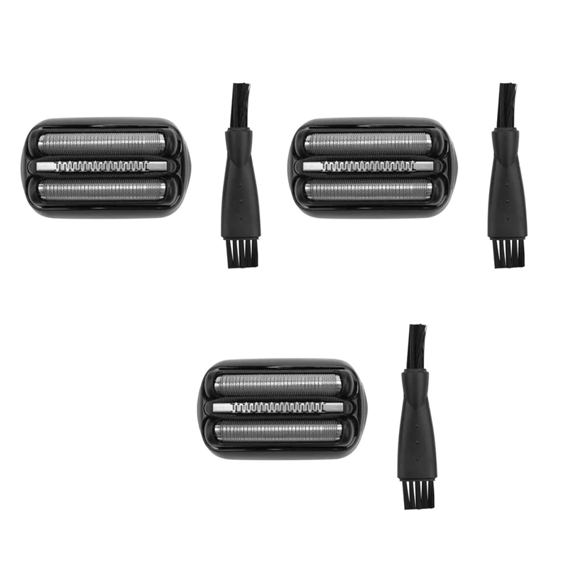

3X 21B Shaver Replacement Head For Braun Series 3 Electric Razors 301S,310S,320S,330S,340S,360S,3010S,3020S,3030S,3040-[2025]